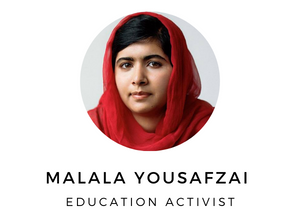 Malala Yousafzai a woman of integrity.
